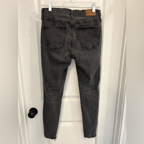 Madewell Black Sea Distressed Skinny Jeans - Picture 2 of 8